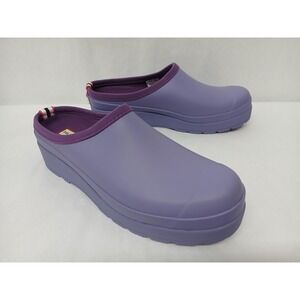 Hunter Women's Original Play Clog WFF1002RMA Irridescent Purple Sz 10